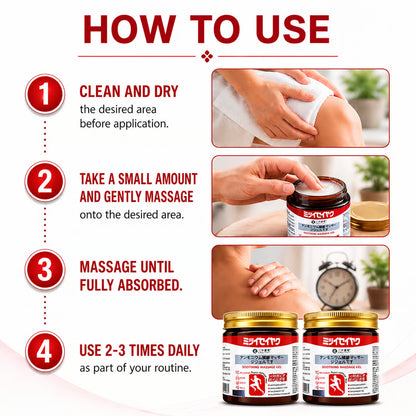 Japanese Instant Pain Relief Soothing Massage Gel ( BUY 1 GET 1 FREE )